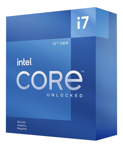 Intel Core I7 12700kf 3.6 Ghz 12 Nucleos Unlocked