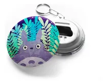 Comprar X3 Llaveros Destapador Holografico Mi Vecino Totoro