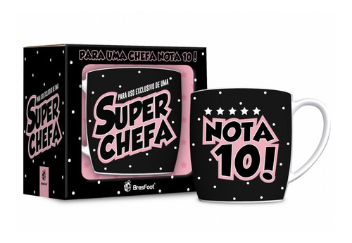 Caneca Porcelana Xícara Personalizada Presente Super Chefa