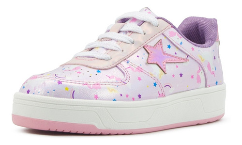 Tenis Para Niña Urbano Moda Tropicana Estrellas 13-21