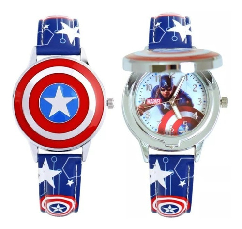 Reloj Heroes Avengers Marvel Capitan America