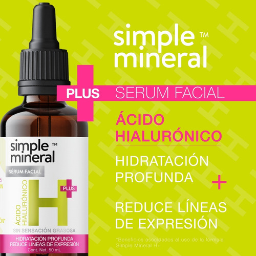 Imagen 4 de 7 de Serum Ácido Hialurónico Reforzado Con Vitamina B5 Alga Roja