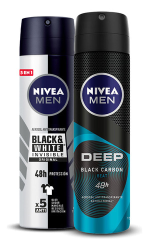 2 Pack - Desodorante + Antitranspirante Spray 150ml