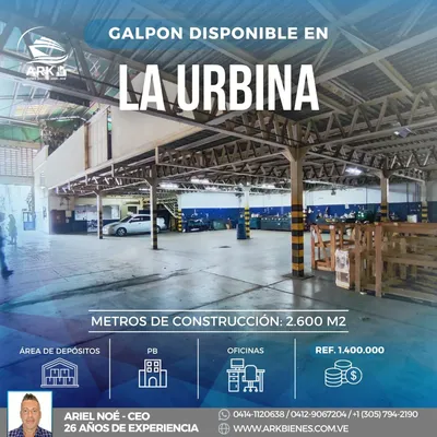 Galpón en alquiler