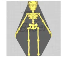 Comprar Esqueleto Articulado Stl Para Impresión 3d - Impresión 3d