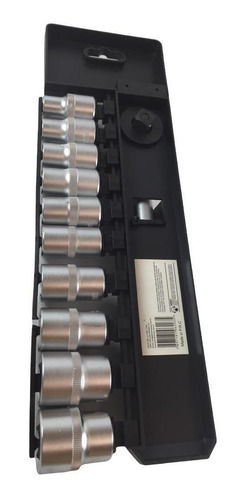 Imagem 7 de 7 de Jogo De Soquete Kit 1/2 C/11 Cromo Vanadium Goodyear K2957