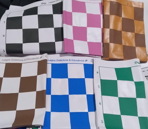 Ajedrez Profesional De Plástico Transparente Y Tabler Vinil