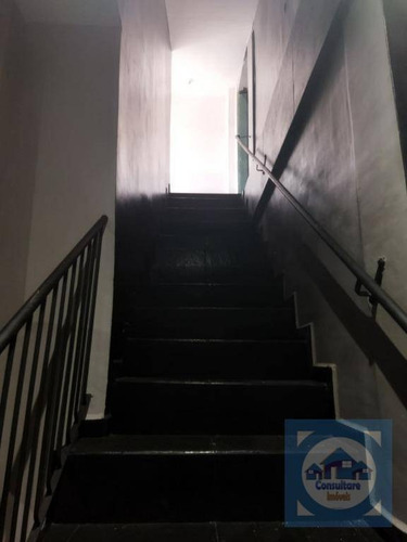 Galpão Para Alugar, 280 M² Por R$ 5.400,00/mês - Vila São Jorge - São Vicente/sp - Ga0044