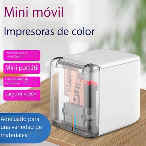 Color Código Tres Dimensional Handheld Pequeña Impresora