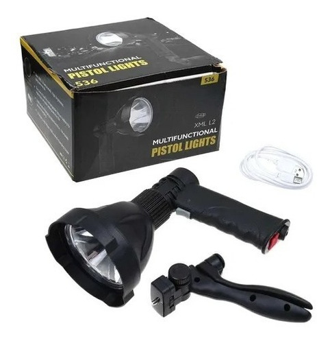 Foco Led Linterna Led Faro Led 15w Recargable Reflector