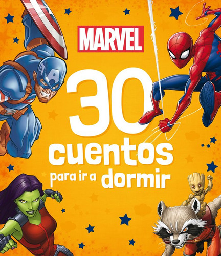 Marvel. 30 Cuentos Para Ir A Dormir, De Marvel. Editorial Libros Disney Editorial En Español