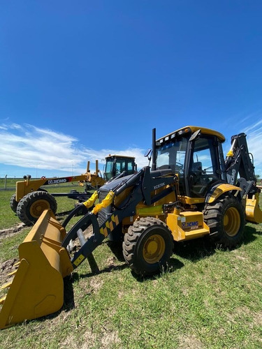 Retroexcavadora Xcmg 4x4 Con Brazo Extensible