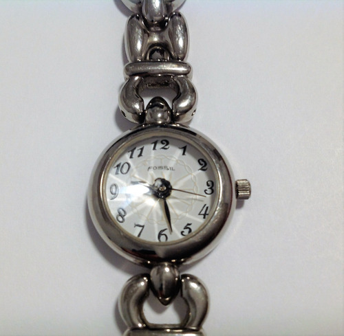 Reloj Fossil Pulsera Genuino Pc_9695 Para Mujer (Usado)