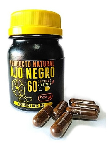 Ajo Negro 60 Capsulas Vegetales