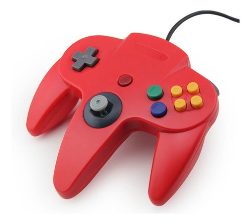 Joystick Control Gamepad Nintendo 64 N64 Compatible Rojo