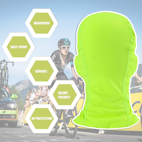 Balaclava Ajustable Uv 50+multiusos Para Deporte Y