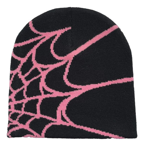 Gorro De Punto Para Mujer Y Hombre, Tela De Araña, Cálido