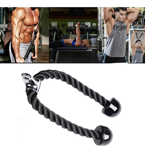 Corda de aderência para treinamento/exercício de tríceps