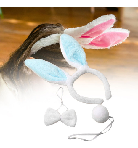 Conjunto De Disfraz De, Diadema De Oreja, Tocado De Azul
