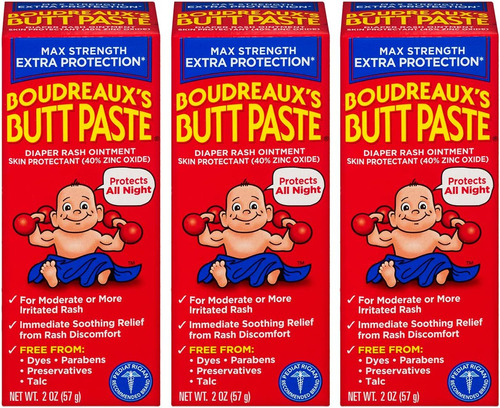 Boudreaux's Butt Paste Ungüento Para Pañales  Maxima Resi