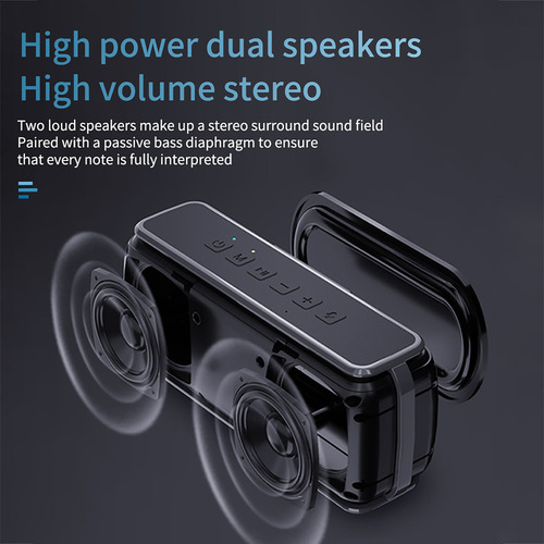 Altavoces Bluetooth Portátiles Ipx5 De Alta Potencia De 60 W