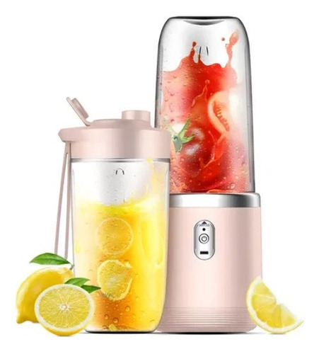 Sa De Mini Vaso Licuadora Portatil Recargable 6 Cuchillas