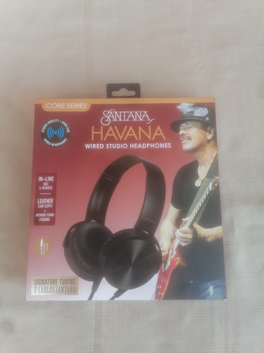 Audifonos Diadema De Colección Carlos Santana Havana Studio