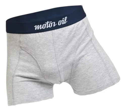 Boxer De Algodón Para Hombre Motor Oil-calidad