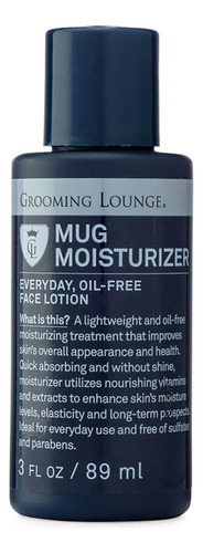 Grooming Lounge Taza Hidratante Para Hombres, Locin Facial D