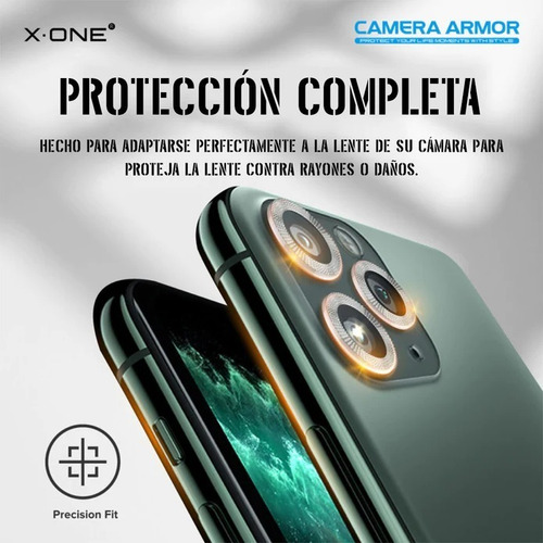 Imagen 3 de 5 de Protector De Camaras Para iPhone X-one
