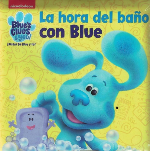 Hora Del Baño Con Blue Libro De Baño-nickelodeon-publication