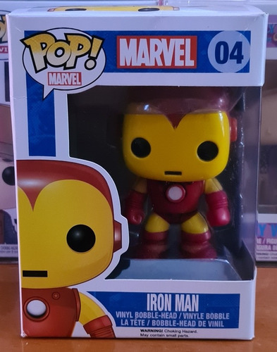 Funko Pop Iron Man #04, Marvel.