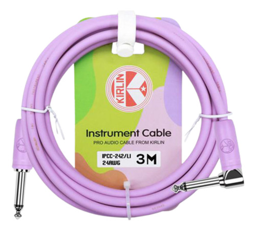 Cable Kirlin Para Instrumento 3mts Profesional Ipcc242-3mli