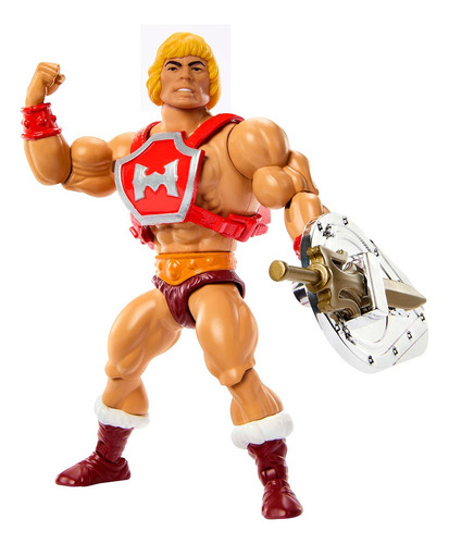 Masters Of The Universe Origins Dlx He-man Punch Fulminante (Usado)
