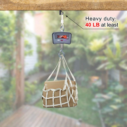 Ganchos Q-hanger 20 Unidades Para Luces De Navidad 40 Lbs