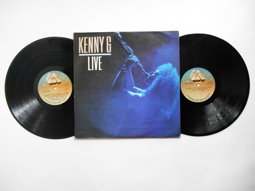 Kenny G Live Lp Vinilo Edicion Colombia 1989
