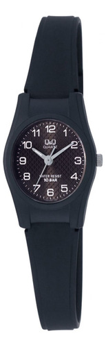 Reloj Para Mujer Q&q Vq03j009 Vq03j009y Negro