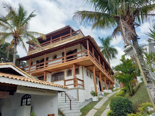 2.800m², Bela Chácara Em Condomínio, Casa Sede E De Hospedes