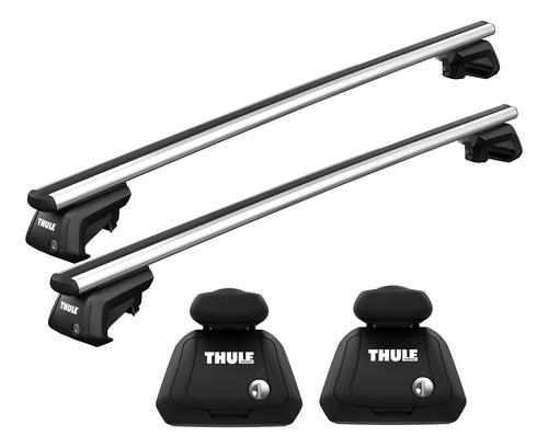 Travessa Teto Thule Aluminio Vw Tiguan 2009 Em Diante