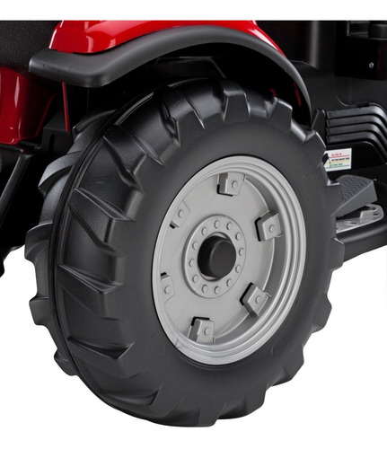 Montable Peg Perego Ride On Case Ih Magnum Tractor & Trailer