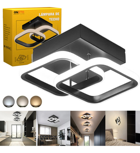 Lámpara De Techo Decorativas Led Para Baño Moderna Colgante