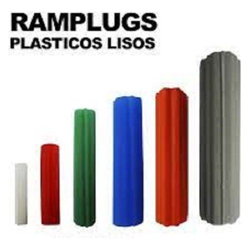 Ramplug Gris - Naranja - Azul - Rojo