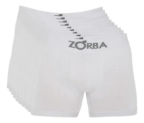 Zorba Kit 10 Boxer Sem Costura