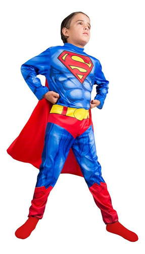 Disfraz Superman Classic Niño Hallowen Original