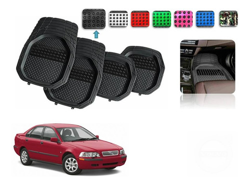 Tapetes 4pz Charola Color 3d Volvo S40 1998 A 2003