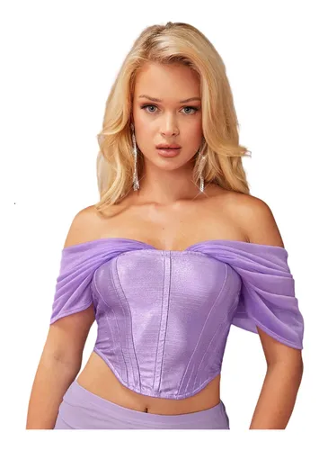 Blusas con mangas caidas sale