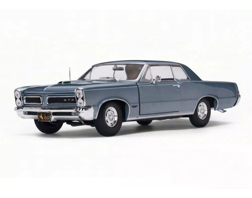 1965 Pontiac Gto -bluemist Slate - 1844