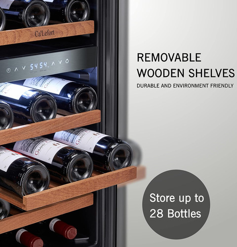 Cava De Vinos Refrigeración Bebidas 28 Botellas