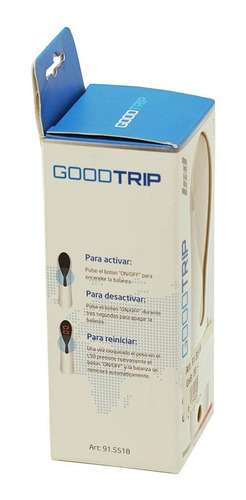 Imagen 2 de 4 de Balanza Digital Para Equipajes Goodtripe Lsyd