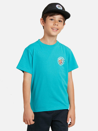 Pack Polera Jockey Infantil Azul Maui And Sons